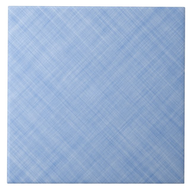 Pastellblå textil kakelplatta (Framsidan)