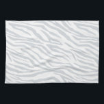 Pastellblå Zebra mönstrad Kökshandduk<br><div class="desc">Pastellblå zebra mönstrad på vit bakgrund. Enbart designad för dig av Lycklig Dolphin Studio. Kontakta oss på happydolphinstudio@outlook.com om du behöver hjälp eller matchande produkter.</div>