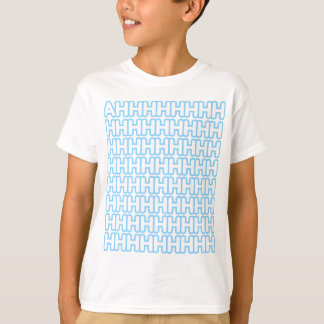 Pastellblåa chips t shirt