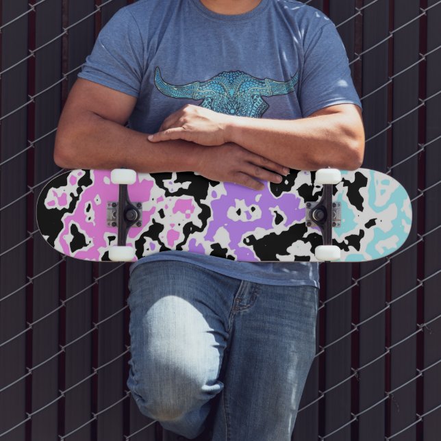 Pastellbläckplätt 2 mini skateboard bräda 18,5 cm (Utomhus 3)