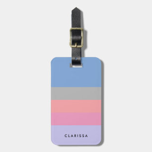pastellblock rosa coral grått blue lila färg bagagebricka