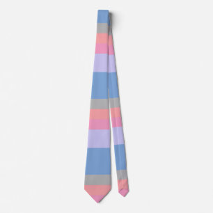 pastellblock rosa korall grått blue lila färg slips