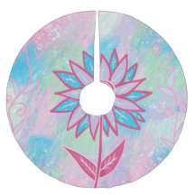 Pastellblomma, handdragen