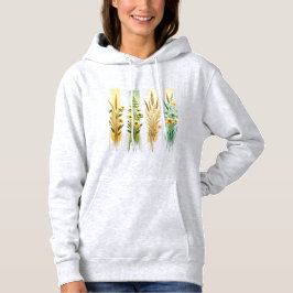 pastellblommor i penseldrag t shirt