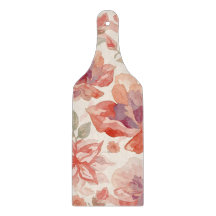 Pastellblommor, ljus, Orange