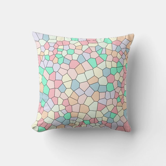 Pastellcellmosaik Kudde (Framsida)