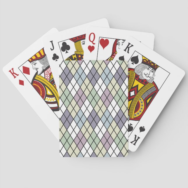 Pastelldiamanter Casinokort (Baksidan)