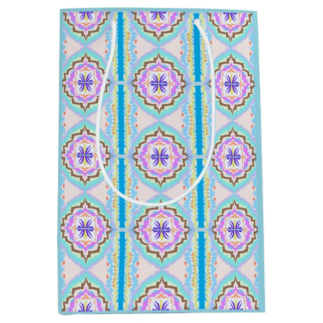 Pastelldröm Boho Geometrisk Kalejdoskop (Framsidan)