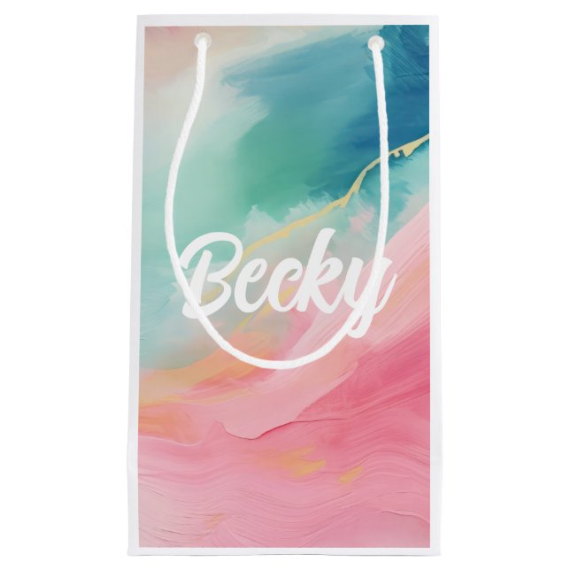 Pastelldrömmar: Konstnärliga Brushstrokes (Framsidan)