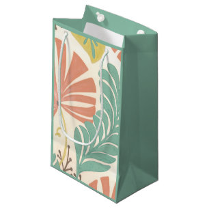 Pastellernas Blommigt Vines and Löv on Cream Back