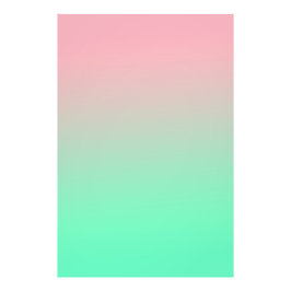 Pastellernas rosa och blek grönt ska alltid ses fototryck