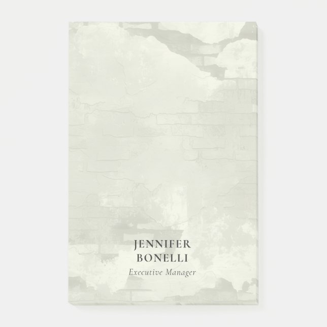 Pastellfärg minimalistisk modern enkel post-it block (Framsida)