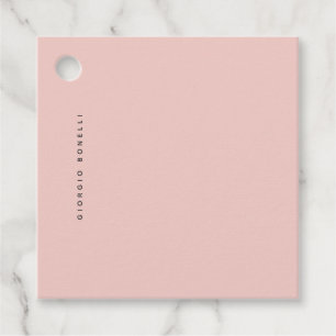 Pastellfärg Minimalistisk Personlig Modern Egen Na Gåvor Etiketter