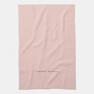 Pastellfärg Minimalistisk Personlig Modern Egen Na Kökshandduk