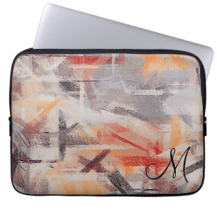 Pastellfärgad Abstrakt Bakgrund #7 Laptop Sleeve