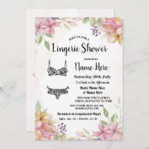 Pastellfärgad blom- damunderkläderdusch för nätt