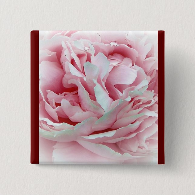 Pastellfärgad blomma knapp (Framsida)