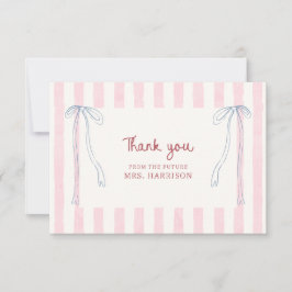 Pastellfärgad Bröllopsfest Sommarsalong Tack Kort