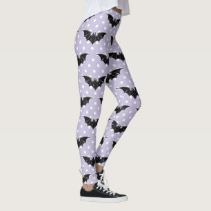 Pastellfärgad Goth spöklik gullig Leggings