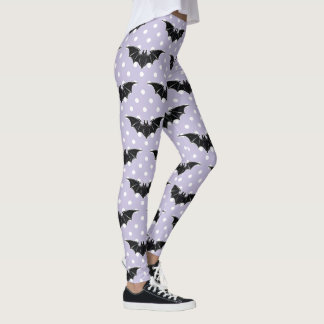 Pastellfärgad Goth spöklik gullig Leggings