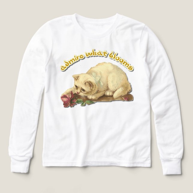 pastellfärgad illustration. t shirt (Design framsida)