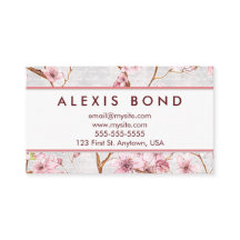 Pastellfärgad körsbärsröd blommardesign