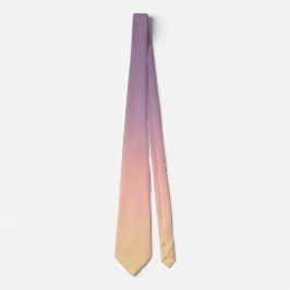 Pastellfärgad lila till beige gradient slips mjuk