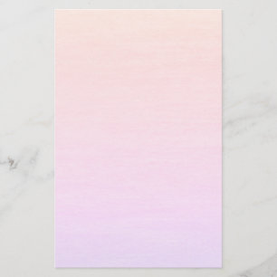 Pastellfärgad lutning brevpapper