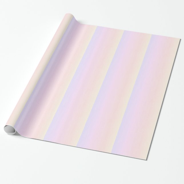 Pastellfärgad lutning presentpapper (Utrullad)