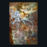 Pastellfärgad marmor i den Carina nebulaen Poster<br><div class="desc">Ett panorama- avbildar av den Carina nebulaen och att likna cosmological regnbågemarmor i fängslande pastell.</div>