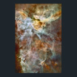 Pastellfärgad marmor i den Carina nebulaen Poster<br><div class="desc">Ett panorama- avbildar av den Carina nebulaen och att likna cosmological regnbågemarmor i fängslande pastell.</div>