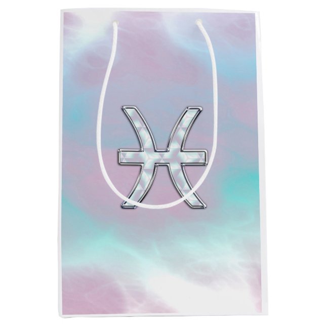 Pastellfärgad mor för Pisces Zodiacsymbol av (Framsidan)