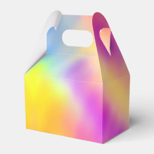 Pastellfärgad övertoningsdesign för beskärda färge presentaskar
