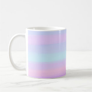 Pastellfärgad Rand Kaffemugg