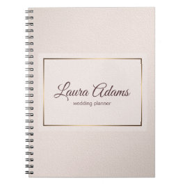 Pastellfärgad rosa elegant lutningtextur anteckningsbok med spiral