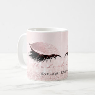 Pastellfärgad rosa Makeup för Kaffemugg