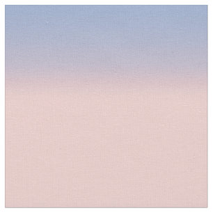 Pastellfärgad rosa- och himmelblåttombre tyg