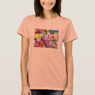 Pastellfärgad skjorta för konstnär T T-shirt