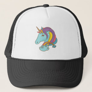 Pastellfärgad Unicorn Keps