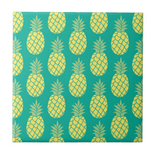 Pastellfärgade ananas kakelplatta