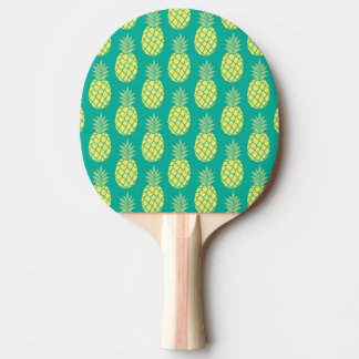 Pastellfärgade ananas pingisracket