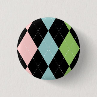 Pastellfärgade Argyle knäppas Knapp