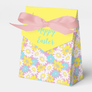 Pastellfärgade blommor presentaskar