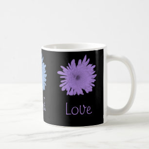 Pastellfärgade Coloful Chrysanthemums Kaffemugg