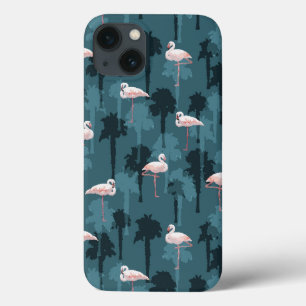 Pastellfärgade Flamingos på kricka