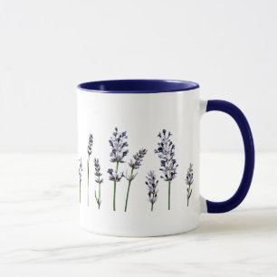 Pastellfärgade Lavendar purpurfärgade Mugg