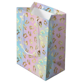 Pastellfärgade Leopardskinnsbandana