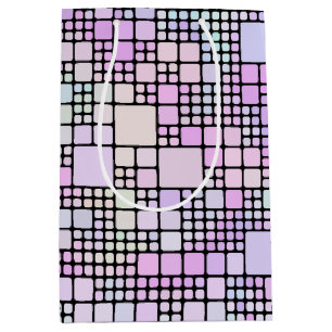 pastellfärgade pixelbitar :