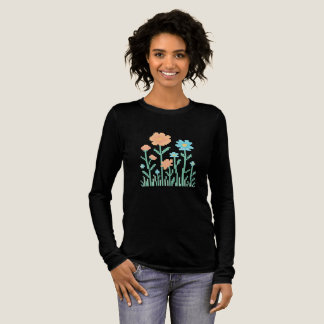 Pastellfärgade Pixelvildblommor T Shirt