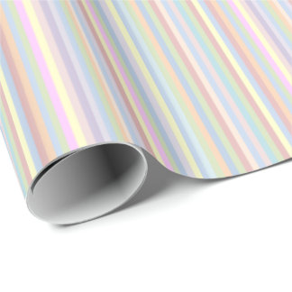 Pastellfärgade randar som slår in papper presentpapper